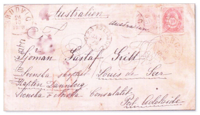 Faksimile frå Budstikka Årgang 16 nr. 3 sept 2011 - Norsk Posthistorisk Selskap https://posthistorisk.no/BUDSTIKKA/2011/BUDSTIKKA%20%202011%20nr%203.pdf