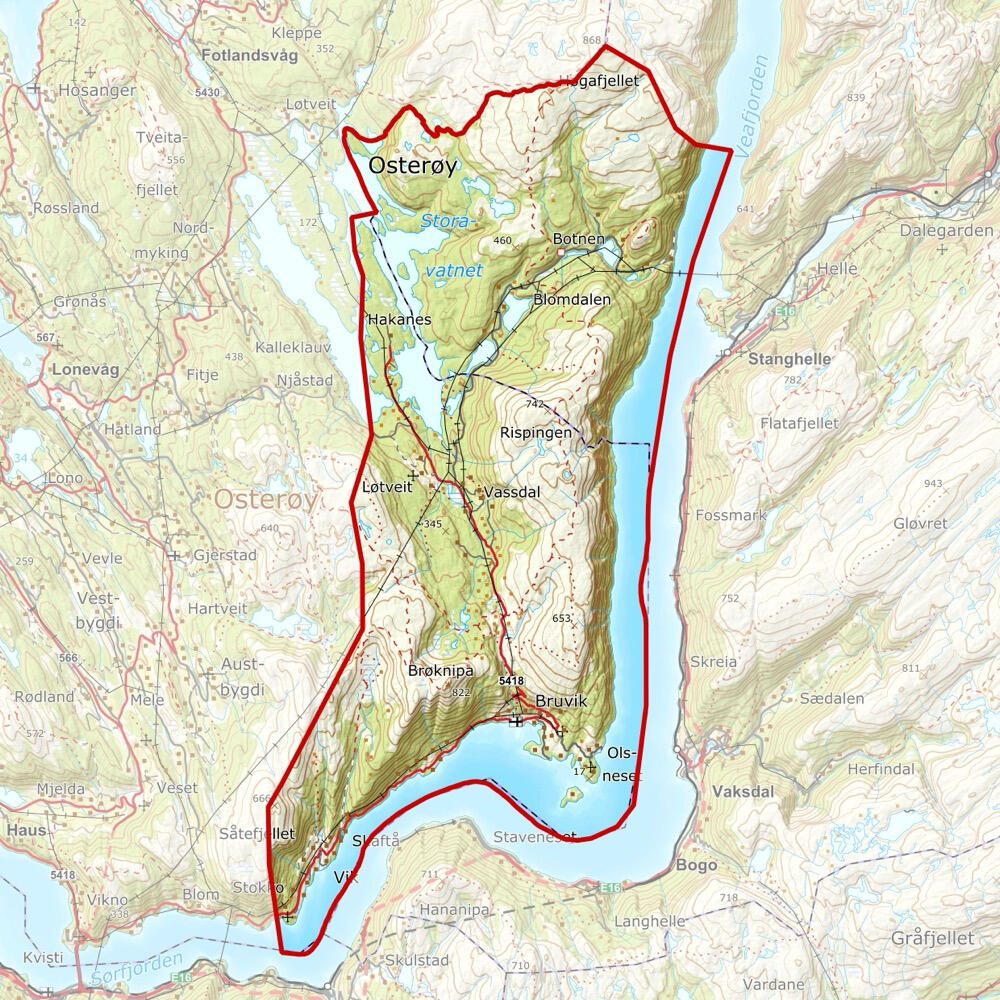 5285 Bruvik - ved Erik Bolstad - henta frå https://www.erikbolstad.no/postnummer-koordinatar/?postnummer=5285